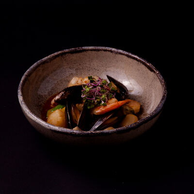 Морепродукты под соусом Канджан в Кабуки по цене 490