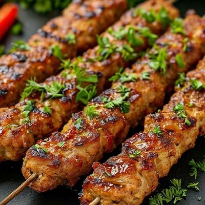 Люля-кебаб из свинины на мангале в Шашлычный Домик по цене 1800 ₽