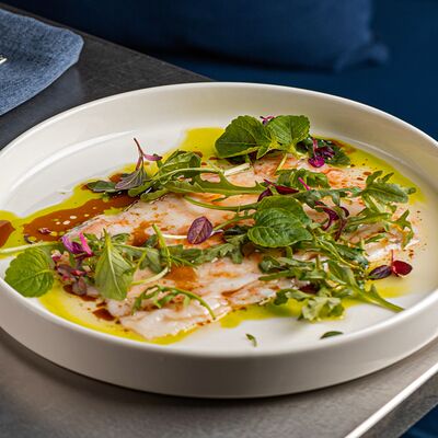 Карпаччо из креветок в Паркинг по цене 650 ₽