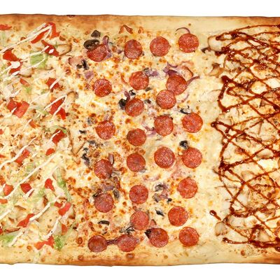 Пицца Макси Три вкуса Чикен-чоризо в Синьора по цене 1680 ₽