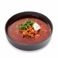 Борщ мясной в Гриль Ру