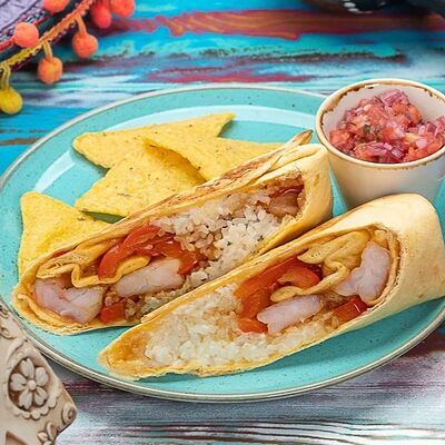 Буррито с креветкой в Burritos по цене 450 ₽