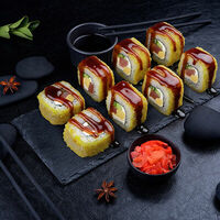 Жареный ролл Люми в Суши даром