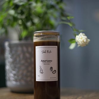 Американо в банке 0.33мл в Shake bistro по цене 270 ₽