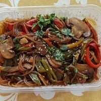 Говядина терияки с фунчозой в Кулинария Компот
