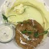 Куриные котлетки с картофельным пюре и грибным соусом в Маркс по цене 495