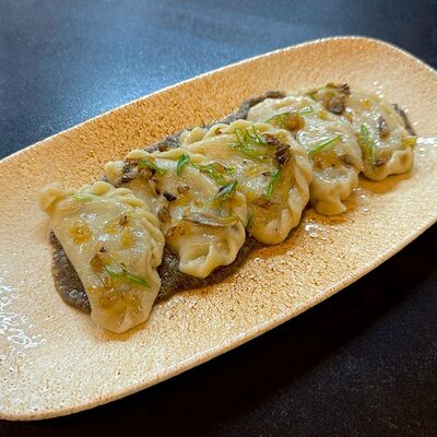 Вареники с картофелем и грибами в Doge по цене 297 ₽