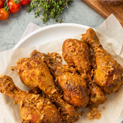 Куриная голень в соусе карри (3 шт) в Вкусный цыпленок по цене 493 ₽