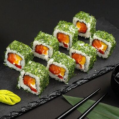 Like Даллас с лососем в Рыбин Гуд Sushi Premium по цене 662 ₽