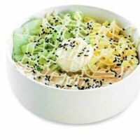 Скрэмбл с курицей в Poke and bowl