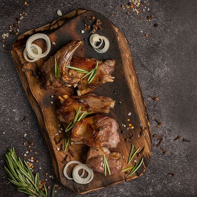 Шашлык из бараниныв Бакинский дворик по цене 750 ₽