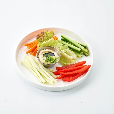 Свежие овощи-стикс в Ketch Up по цене 375 ₽