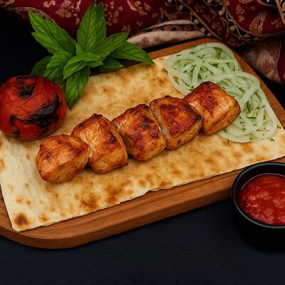 Шашлык из индейки в 17 шампуров по цене 955 ₽