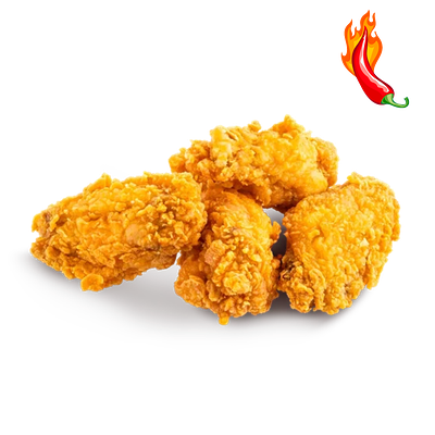 Острые куриные крылья средняя порция в Carls junior по цене 319 ₽