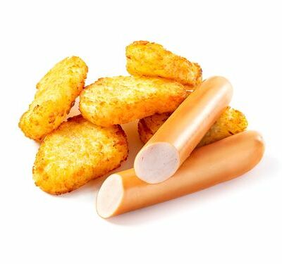 Хашбраун с сосиской в Ростерхит по цене 370 ₽