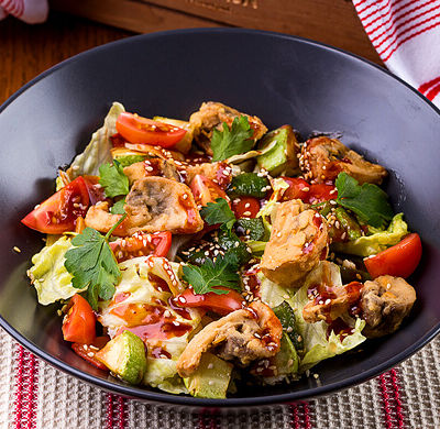 Салат Чики-машрум в Kannam Chicken по цене 225