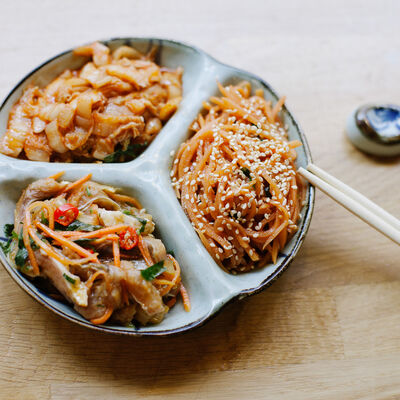 Микс корейских салатов №1 в Рецептор по цене 420 ₽