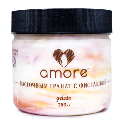 Мороженое Amore Молочное Восточный Гранат с Фисташкой в Азбука Вкуса Экспресс Меню по цене 449 ₽