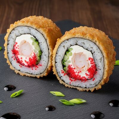 Эби Хот в ОЛИО пицца и суши по цене 470 ₽