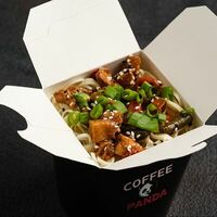 Удон с курицей в соусе терияки в Coffee Panda