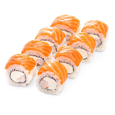 Ролл Филадельфия с креветкой в Окинава по цене 780 ₽