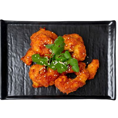 Хрустящие креветки в кисло-сладком соусе в Корейское бистро. Чосон по цене 950 ₽