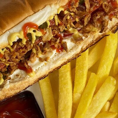 Хот-дог в Муси по цене 540 ₽