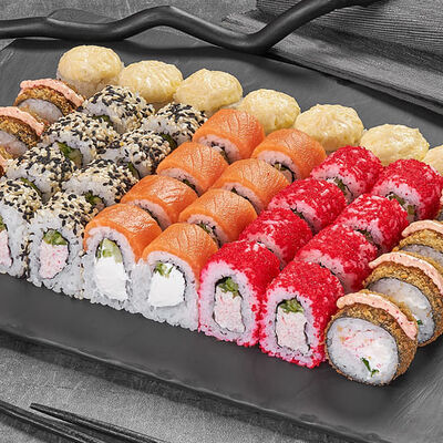 Сет Ажиотаж лайт в Суши Мастер по цене 1649 ₽