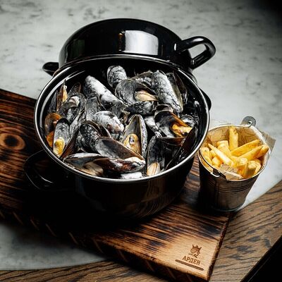 Мидии с пармезаном в Ватерлоо по цене 2185 ₽