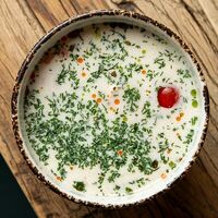 Финская уха с лососем и рисом в Wine and Whiskey by Simple