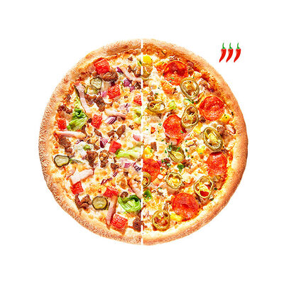 Пицца Сочный бургер и Мехико в Алло! Пицца по цене 1419 ₽