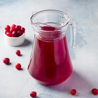 Домашний морс из клюквы и брусники в Шоти