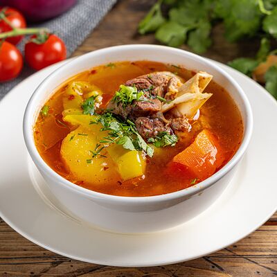 Шурпа в Чайхана афган кебаб по цене 530 ₽