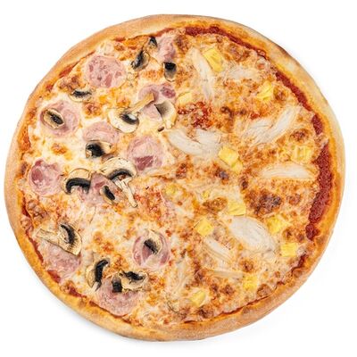 Гавайская Ветчина и грибы 30 см в Суши Самурай по цене 590 ₽