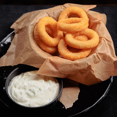 Луковые кольца в Рестобар Литера по цене 280 ₽