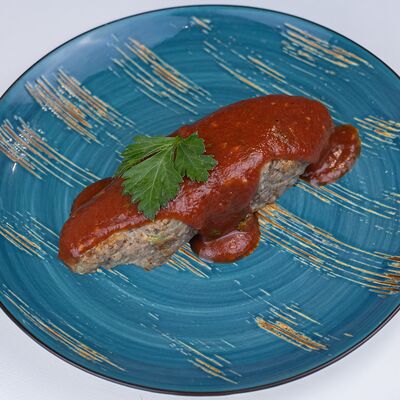 Люля-кебаб из говядины в томатном соусе в Тарелка по цене 313 ₽