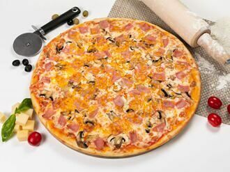 Ветчина с грибами в Fusion Pizza по цене 829 ₽