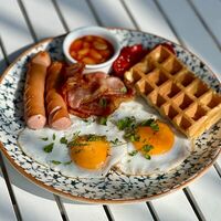 Английский завтрак в Banoffi (Bormio)