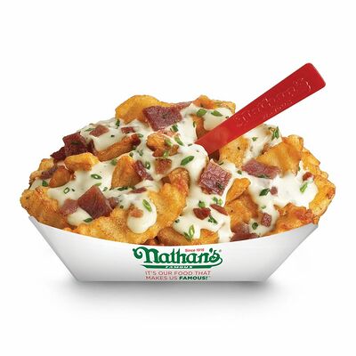 Картофель Нейтан с соусом ранч и беконом в Nathan's Famous по цене 310 ₽