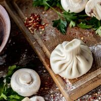 Хинкали с грибами в Хинкальня