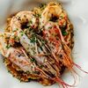 Мафальдине с аргентинской креветкой и соусом кальби в FARRO PASTA BAR по цене 770