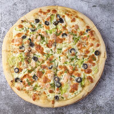 Пицца с креветками в Тим Шашлык & Бургер по цене 1240 ₽