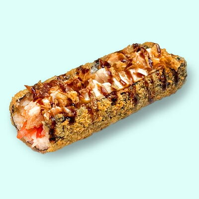 Дог-темпура с курицей в Khaki Sushi по цене 354 ₽
