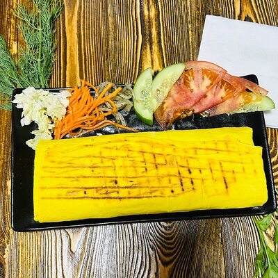 Шаурма вегетарианская ПП в сырном лавашев Шаурма86 по цене 260 ₽