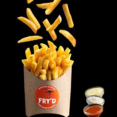 Картофель фри стандарт в Fry'd по цене 120 ₽