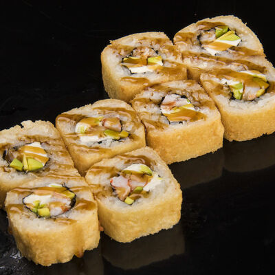 Ролл Хот эби темпура в СъелБыСам по цене 299 ₽