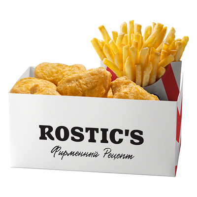 Наггетс Бокс Оригинальный в Rostic’s по цене 122 ₽