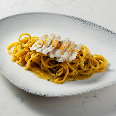 Спагетти с сибасом в Cheeseria по цене 1260 ₽