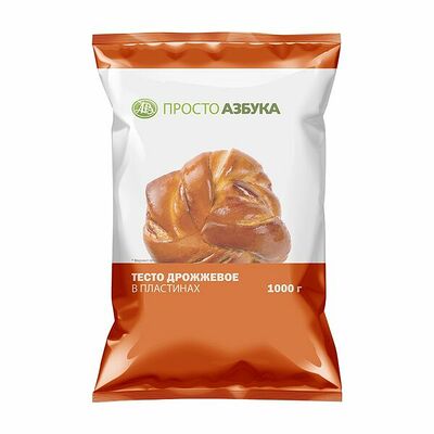 Тесто дрожжевое в пластинах 1 в Азбука Вкуса Экспресс Меню по цене 139 ₽