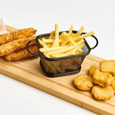 Стрипсы, Наггетс, картошка фри жареные в Шаурма & Мега бургер Гриль Халяль по цене 999 ₽